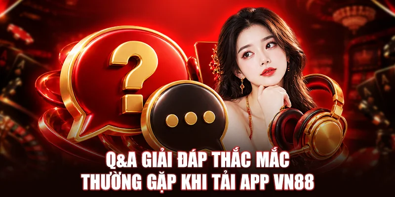 Q&A giải đáp thắc mắc thường gặp khi tải app VN88