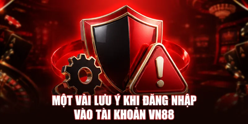 Một vài lưu ý khi đăng nhập vào tài khoản VN88